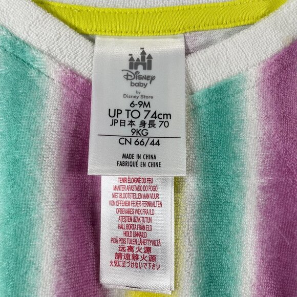 Disney Store The Little Mermaid Ariel and Flounder Coverup for Baby 6-9M - Picture 4 of 7